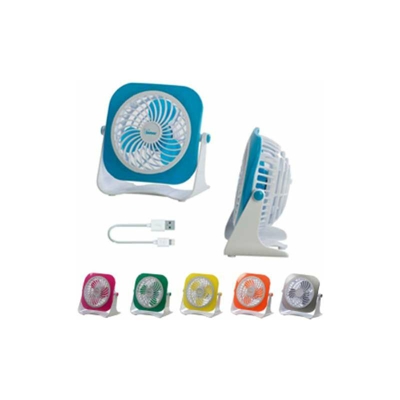 Bimar - Ventilatore da tavolo USB multicolor