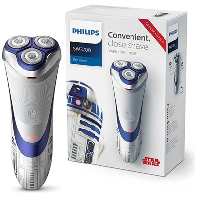 Rasoio SW3700 / 07 Star Wars serie 3000 Colore Grigio e Blu