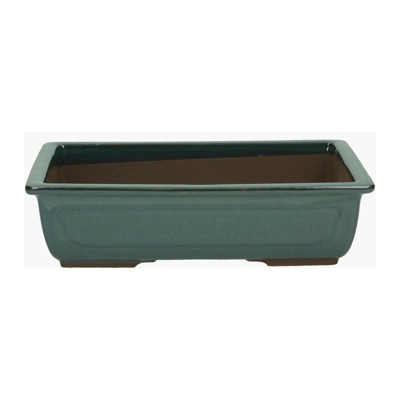 Vaso 33,5 cm rettangolare Colore - Verde