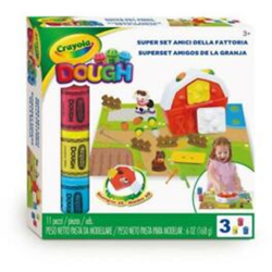 CRAYOLA- Pasta da Modellare Super Set Amici della Fattoria, età da 3 Anni, per G en oferta