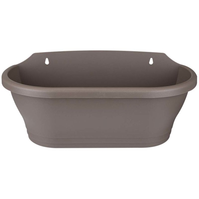 VASO CORSICA WALL BASKET 39CM TAUPE - Elho