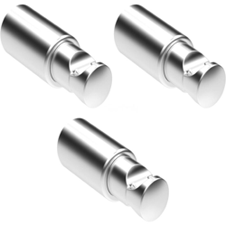 3 Mensole in ABS per radiatori da bagno scaldasalviette - Diametro tubi da Ø15 a 28 mm, Distanza tra i tubi da 11 a 22 mm - Tenuta 90 kg - Cromato características