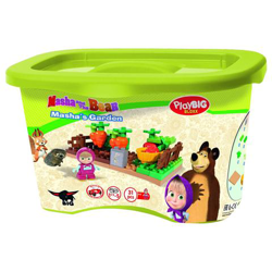 Masha E Orso - Mattoncini - Orto 35 Pz Con Masha en oferta