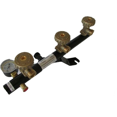 Centralina gas gpl con valvola di sicurezza e manometro 006650BA novacomet