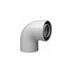 Curva Coassiale 90° per Caldaia a Condensazione ø60/100mm Baxi en oferta