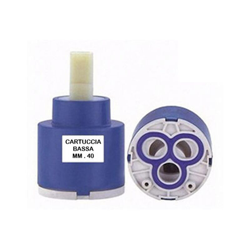 Cartuccia ricambio miscelatore rubinetto 40mm Bassa senza distributore Universale en oferta