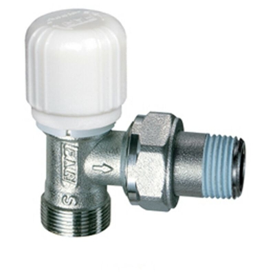 valvola termostatizzabile 3/8" a squadra attacco tubo rame 1610 38 FAR