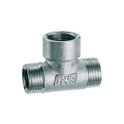 Raccordo a T 1/2" eurokonos maschio-femmina cromato 5825 12 FAR