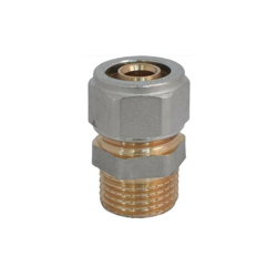 Raccordo dritto maschio per multistrato 3/4" M x 16 rinaldi e pettinaroli precio