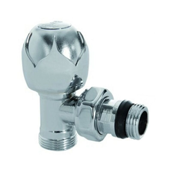 Valvola termostatizzabile cromata 1/2" a squadra ICMA en oferta