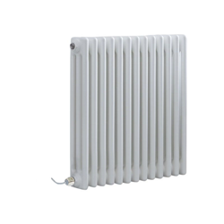 Hudson Reed Regent Radiatore Termoarredo Elettrico di Design Orizzontale - Termosifone Bianco -3 x 13 Colonne - Senza Termostato - 600 x 605 x 100mm características