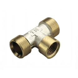 Raccordo a T femmina da 3/4" x 18 x 1/2" per rame, pex e multistrato TIEMME en oferta