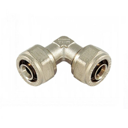 Raccordo a stringere curvo doppio 25 x 25 multistrato TIEMME en oferta