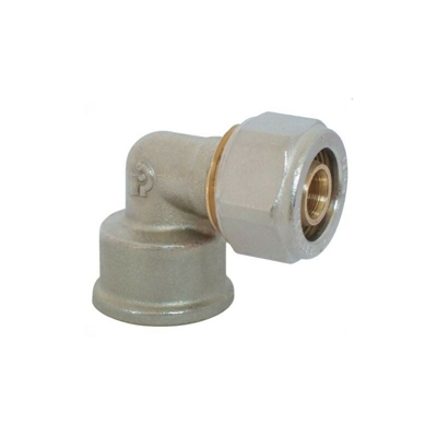 Raccordo gomito curvo femmina per multistrato 3/4" x 26 rinaldi e pettinaroli