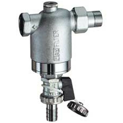 Filtro 1/2" cromato con attacchi m-f e attacchi manometro 3945 12 FAR