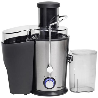 Centrifuga Estrattore di Succo Potenza 400 Watt Acciaio Inox Colore Nero