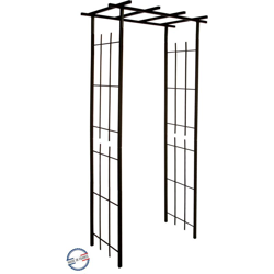 3289920030466 - Pergola stretta per piante rampicanti, in ferro anticato, 97 x 40 x 198 cm - Louis Moulin precio