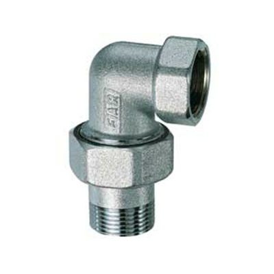 raccordo curvo 3 pezzi, maschio-femmina 1/2" cromato 5200 12 FAR