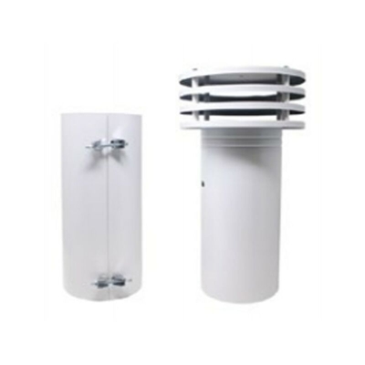 Esalatore di fumo per caldaia a gas dm 110 mm a torrino telescopico bianco Main