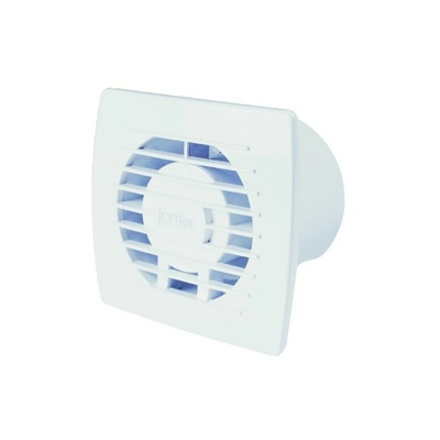 Aspiratore elettrico bianco in abs diam. incasso 120 - vecamco