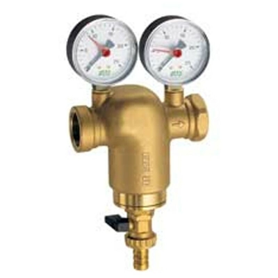 filtro giallo 1" f-f con manometri 3939 1 FAR