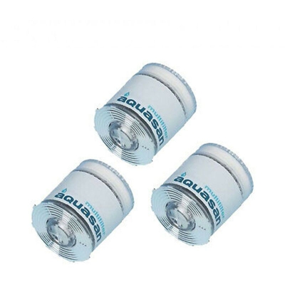 3 cartuccia filtro depuratore acqua rubinetto ricambio anticalcare 3333 aquasan