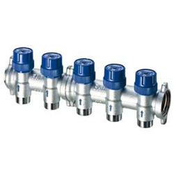 collettore 3 vie 1" con flangia valvola verticale incorporata 3914 103 FAR precio