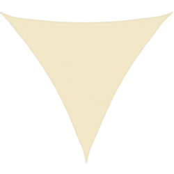 vidaXL Vela Parasole 160 g/m² Crema 6x6x6 m in HDPE - crema en oferta