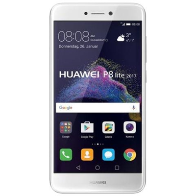 P8 Lite 2017 Bianco Dual Sim 16GB 4G / LTE Display 5.2'' Full HD Slot MicroSD Fotocamera 12Mpx Android -Europa