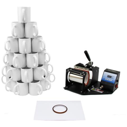 Pressa A Caldo Per Tazze & 72 Tazze 325ml Con Scatole precio