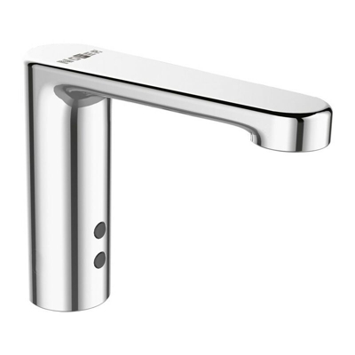 Rubinetto con fotocellula a corrente in ottone cromato 07260.B Nofer