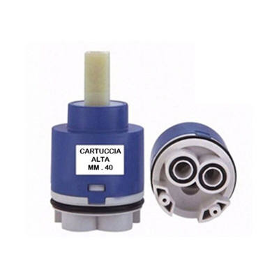 Cartuccia ricambio miscelatore rubinetto 40mm Alta con distributore Universale