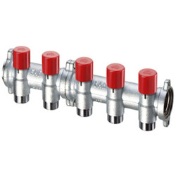 collettore di bilanciamento flangiato 2 vie 1" rame 3915 102 FAR en oferta