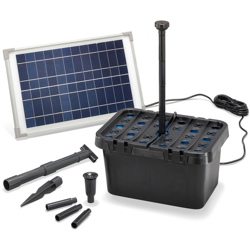 Filtro solare per stagno Professional 12W. Pompa per stagno da giardino 600l/ h, esotec 650 en oferta