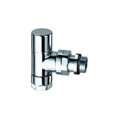 detentore squadra cromata 1/2" attacco rame 0128 12P FAR