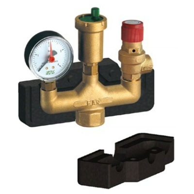 gruppo separatore d'aria per caldaia completo di coibentazione 2116 far