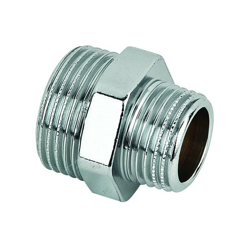 Raccordo niples ridotto ottone cromato lucido 1" x 3/4" rinaldi e pettinaroli en oferta