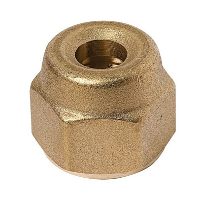 Dado ridotto in ottone per condizionamento 1/2" x 5/8" rinaldi e pettinaroli