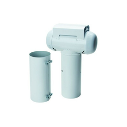 Esalatore a Tee smaltato bianco per caldaia a gas diametro 120 mm características