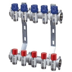 collettore 2 vie 1" con flangia, premontato con detentore 3916 102 FAR precio