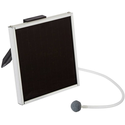 Pontec 46785 PondoSolar Air 150 Plus Ossigenatore solare per stagno e laghetto 80 l/h