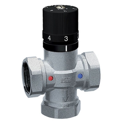 miscelatore termostatico 1/2" termofar cromato 3950 12 FAR