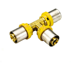 Raccordo a pressare a T 26 x 20 x 26 per multistrato per gas tiemme en oferta