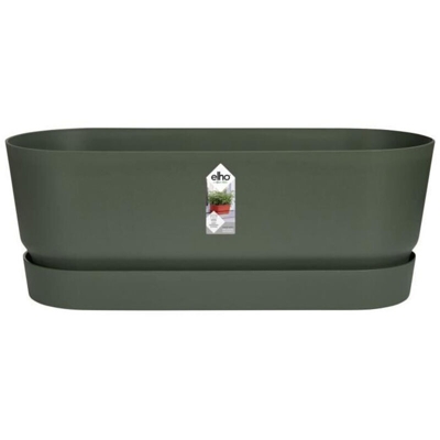 VASO GREENVILLE TROUGH LONG 50CM LEAF GREEN - Elho