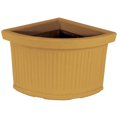 Vaso in Polimero Monacis Angolare Millerighe Impruneta cm 50 (47X47X38h)