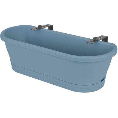 Fioriera Corsica Easy Balcony Vintage Blue Elho