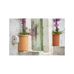Vaso in Polimero Monacis Semicerchio Millerighe Impruneta cm 55 (41X24X50h) precio