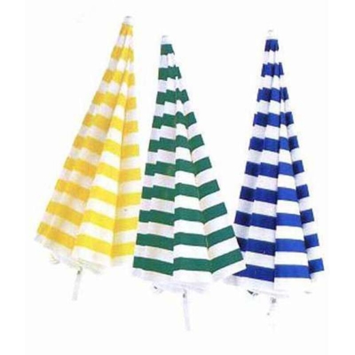 Ombrellone Acciaio Cotone Bianco/Giallo 200 Vette 05145