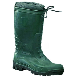 Stivali Ginocchio Pvc Husky Invernale Verde/Nero N. 38 en oferta