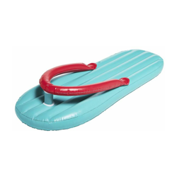 Gonfiabile da spiaggia grande Infradito azzurro - Giant Slipper 180 cm en oferta